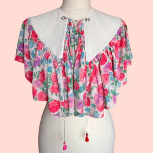Cuello Florida bernarda&co diseño de moda