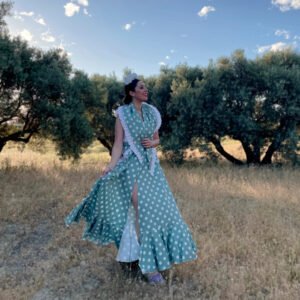 falda flamenca monaco bernarda&co diseño de moda